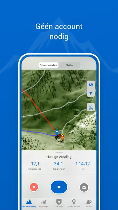 Afdaling - Ski & Snowboard iPhone Ekran Görüntüsü 2