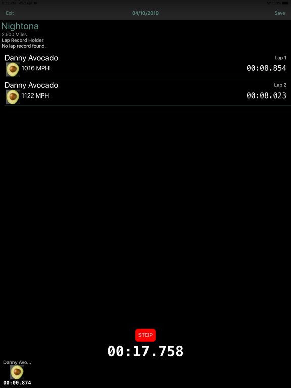 Screenshot #4 pour Raceday Timer