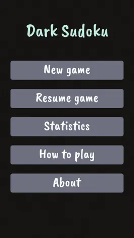 Game screenshot Dark Sudoku - Classic Puzzle apk