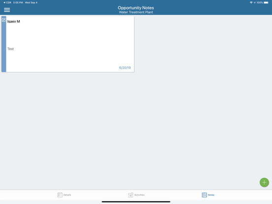 Coins mCRM iPad screenshot 8 - Business app