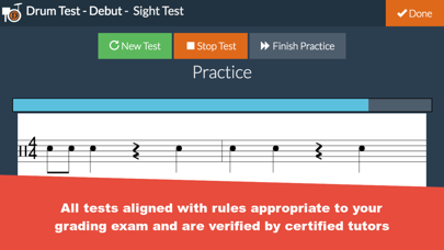 How to cancel & delete Grade Debut Drum Test Practice from iphone & ipad 1