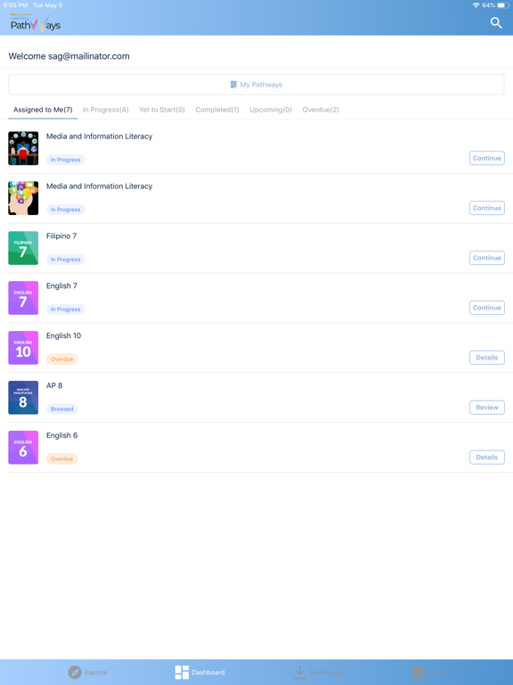 Screenshot #6 pour Rex Learning Pathways