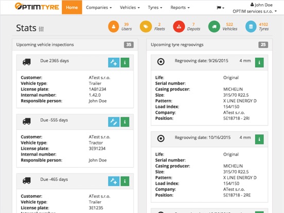 Screenshot #4 pour OptimTyre