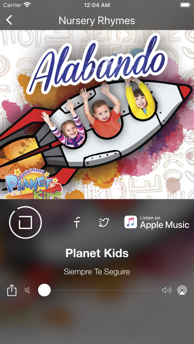 Nursery Rhymes, Baby lullabies iPhone screenshot