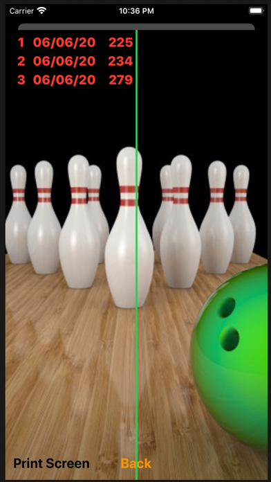 Screenshot #2 pour Bowl Stats