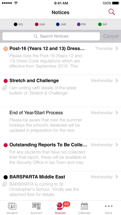 How to cancel & delete St Chris Parent App - Bahrain from iphone & ipad 3