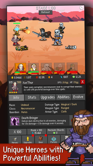 Idle Guardians: Idle RPG Games screenshot 2