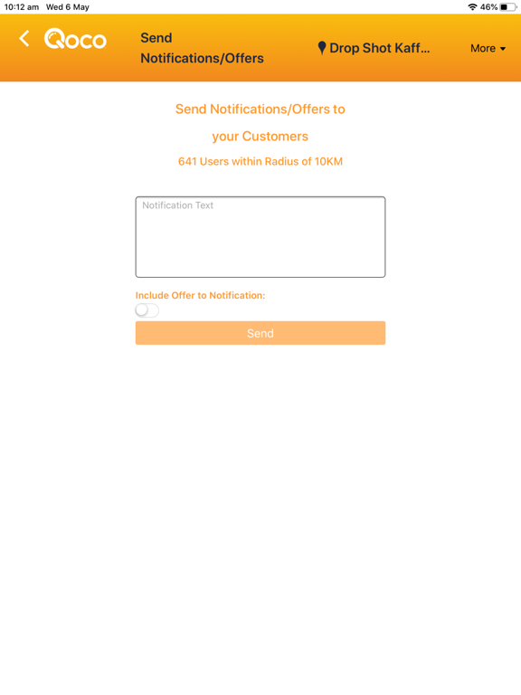 Screenshot #6 pour QOCO Cafe Admin & Sign Up