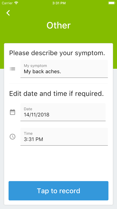 ECG-OD Tracker screenshot 3