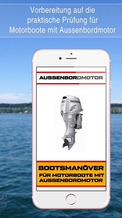 Bootsmanöver Aussenbordmotor