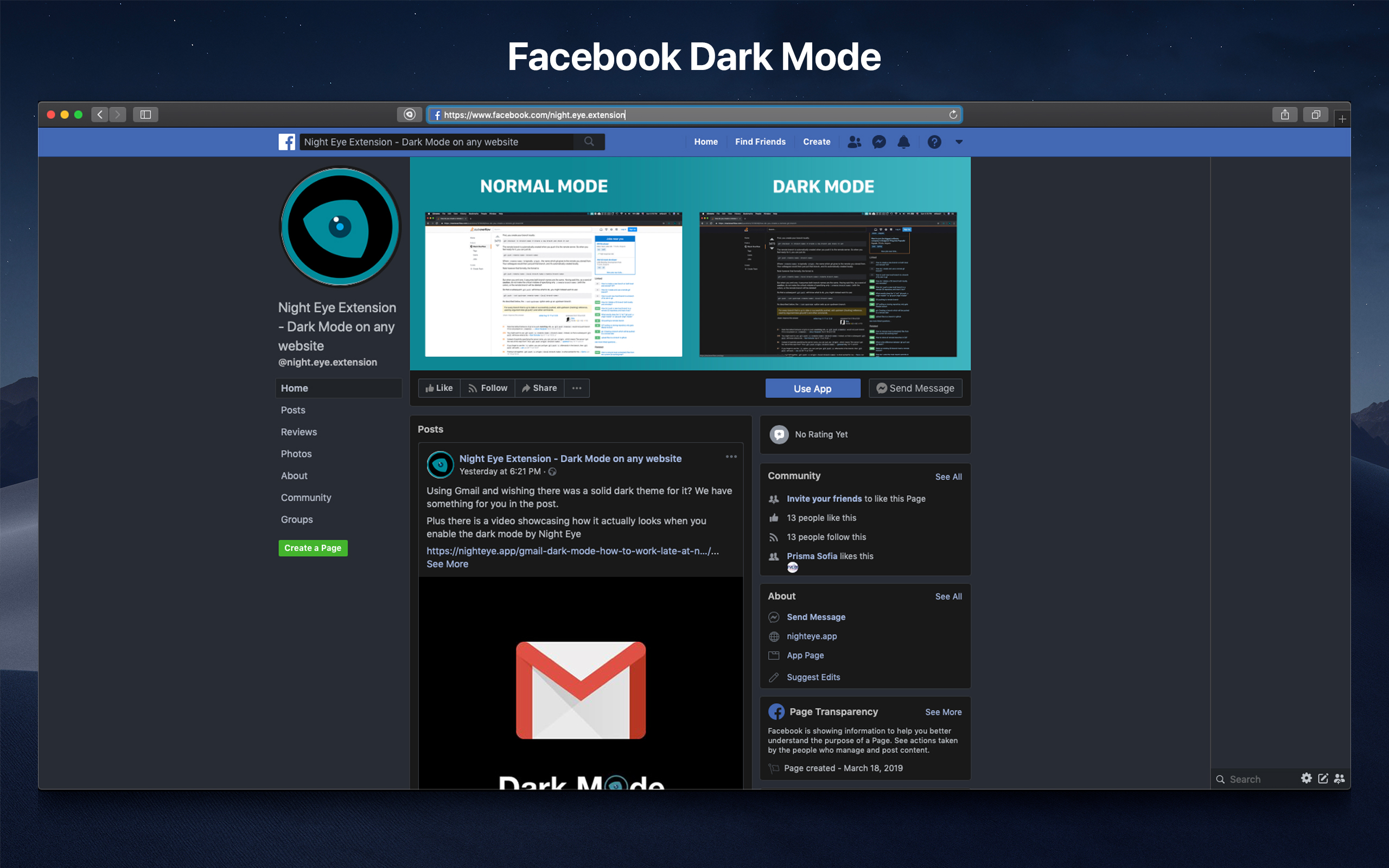 Dark Mode for Safari: NightEye screenshot 15