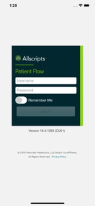 Allscripts® Patient Flow screenshot #1 for iPhone