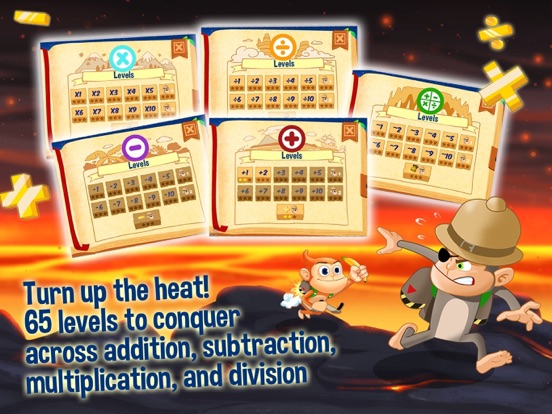 Monkey Math - Jetpack Pro iPad screenshot 3 - Education app