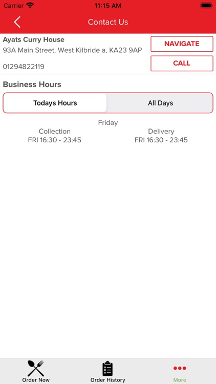 Ayats Curry House. screenshot-3