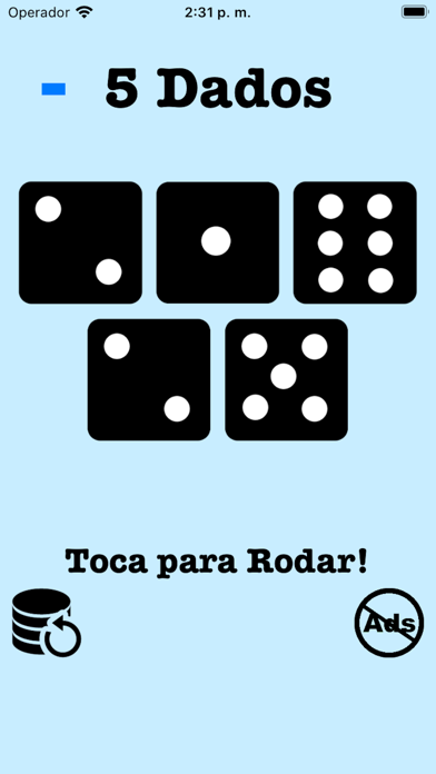 ¡Dado! captura de pantalla del juego