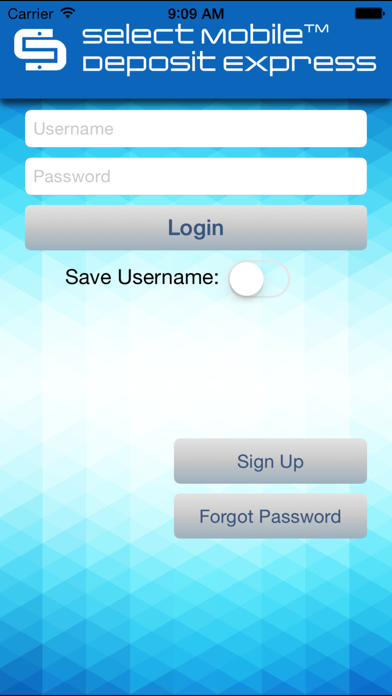 Screenshot #1 pour Centricity CU Express Deposit