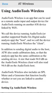 audiotools wireless iphone screenshot 2