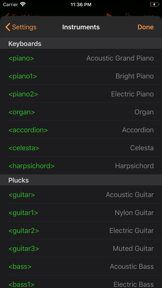 TextMusic screenshot