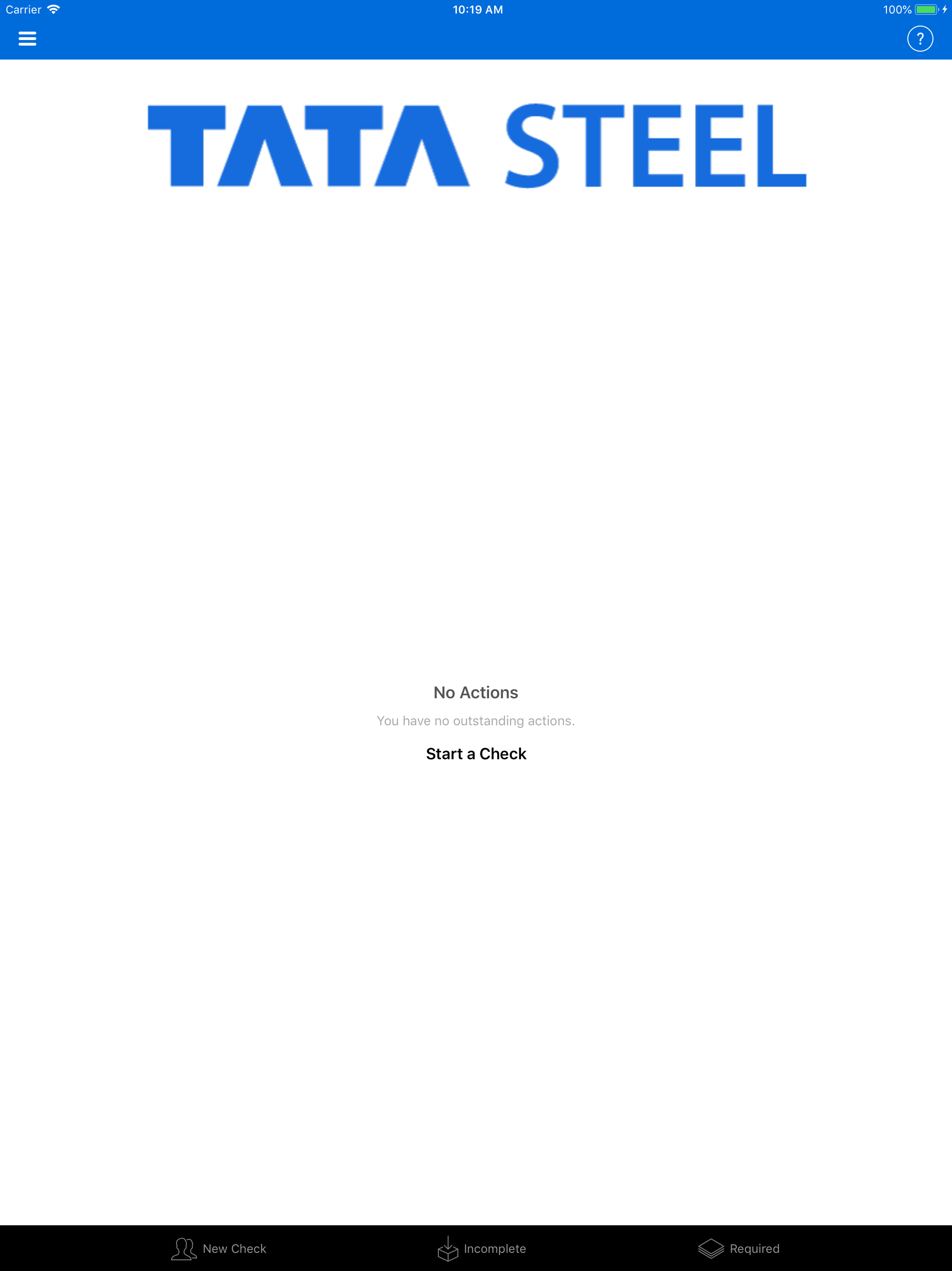 Tata Steel Right to Work