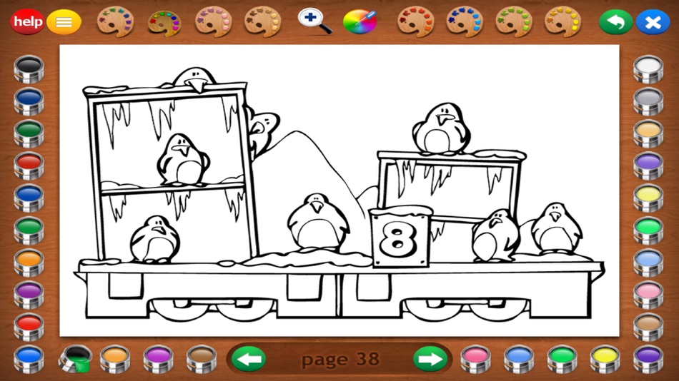 #7. Coloring Book 6 (iOS) Podle: Dataware LLC