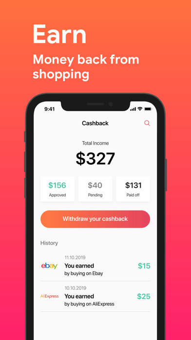 Baack:Cashback,Offers,Shopping screenshot 4