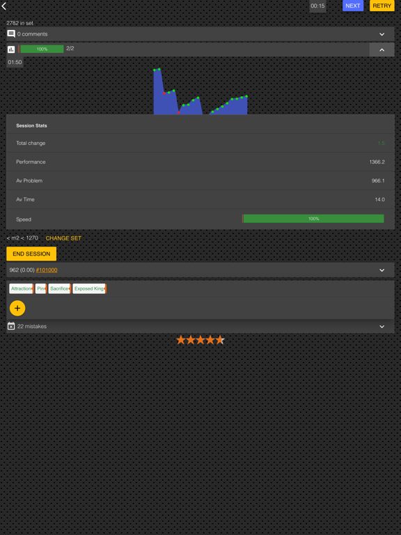 Screenshot #5 pour Chess Tempo: Chess tactics