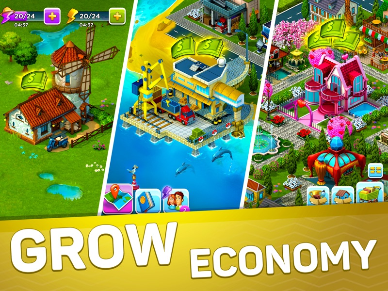 SuperCity: Farm To City Sim screenshot 8