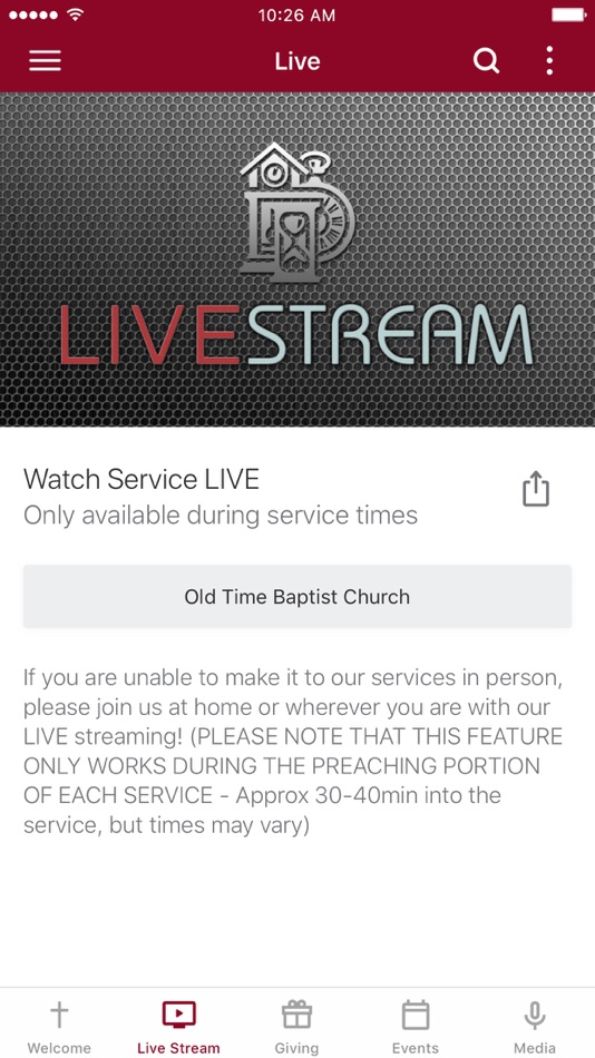#2. Old Time Baptist Church (iOS) 来自: Old Time Baptist Church