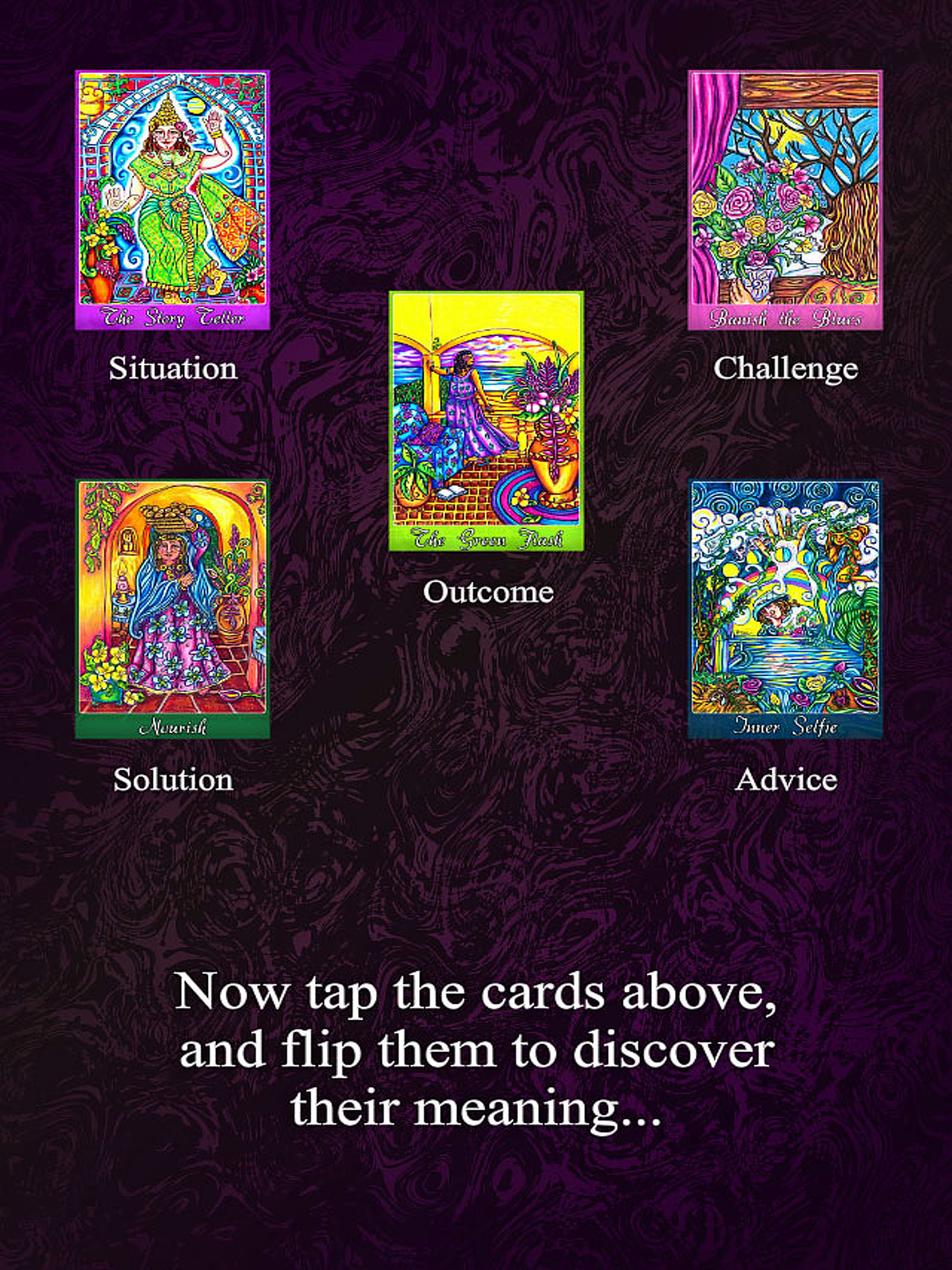 Sacred Feminine Oracle Cards screenshot 10