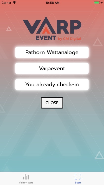 Varp Event Check-in screenshot-4