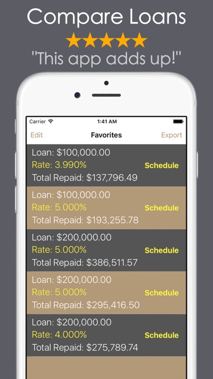 Loan Calculator - Debt Payoff screenshot-3