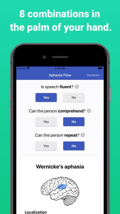 Aphasia Flow iPhone screenshot 5 - Medical app