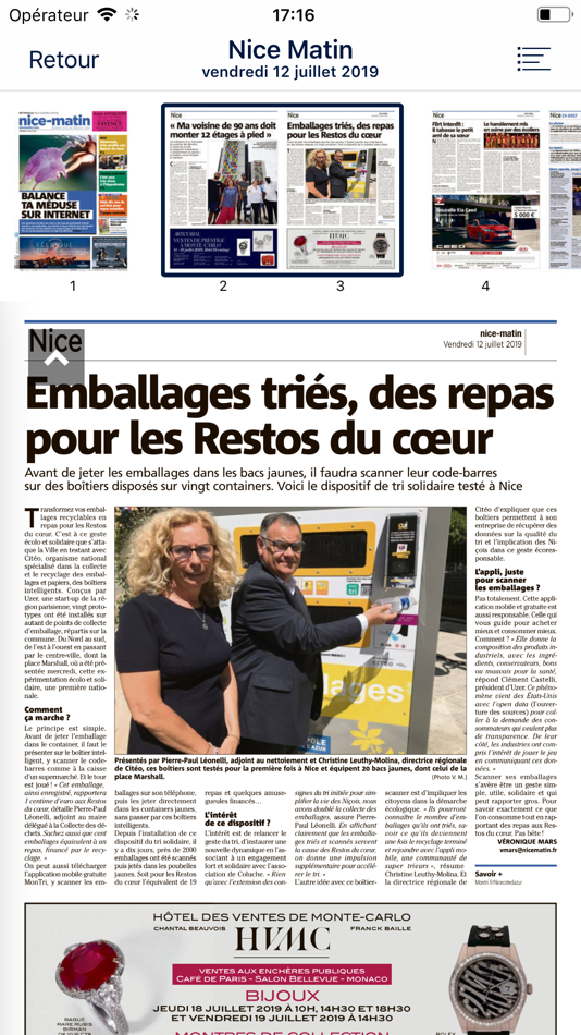 #4. Nice-Matin Numérique (iOS) 由: nice-matin