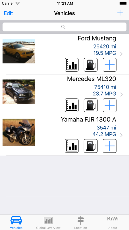 #1. Gas Manager (iOS) 由: Pascal Meziat