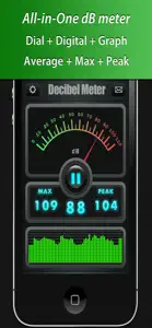 Decibel Meter Plus Pro screenshot #1 for iPhone