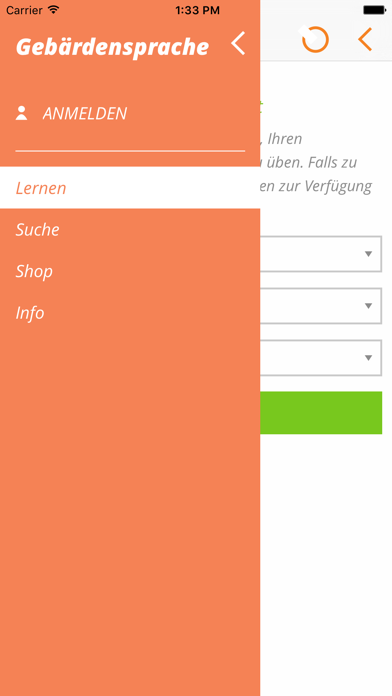 Screenshot #1 pour Gebärdensprache