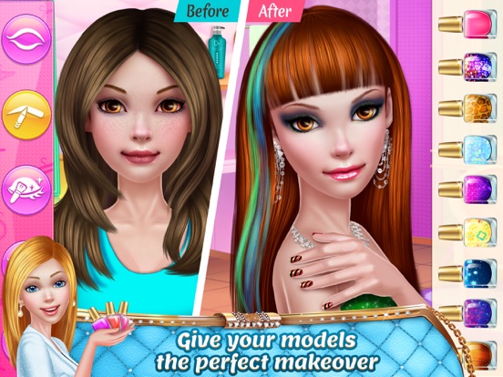 Stylist Girl: Make Me Gorgeous iPad app afbeelding 3