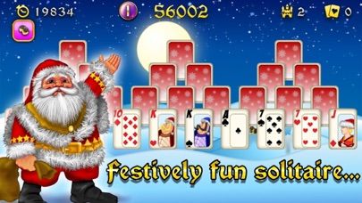 Christmas Solitaire Tri-Peaks Screenshot