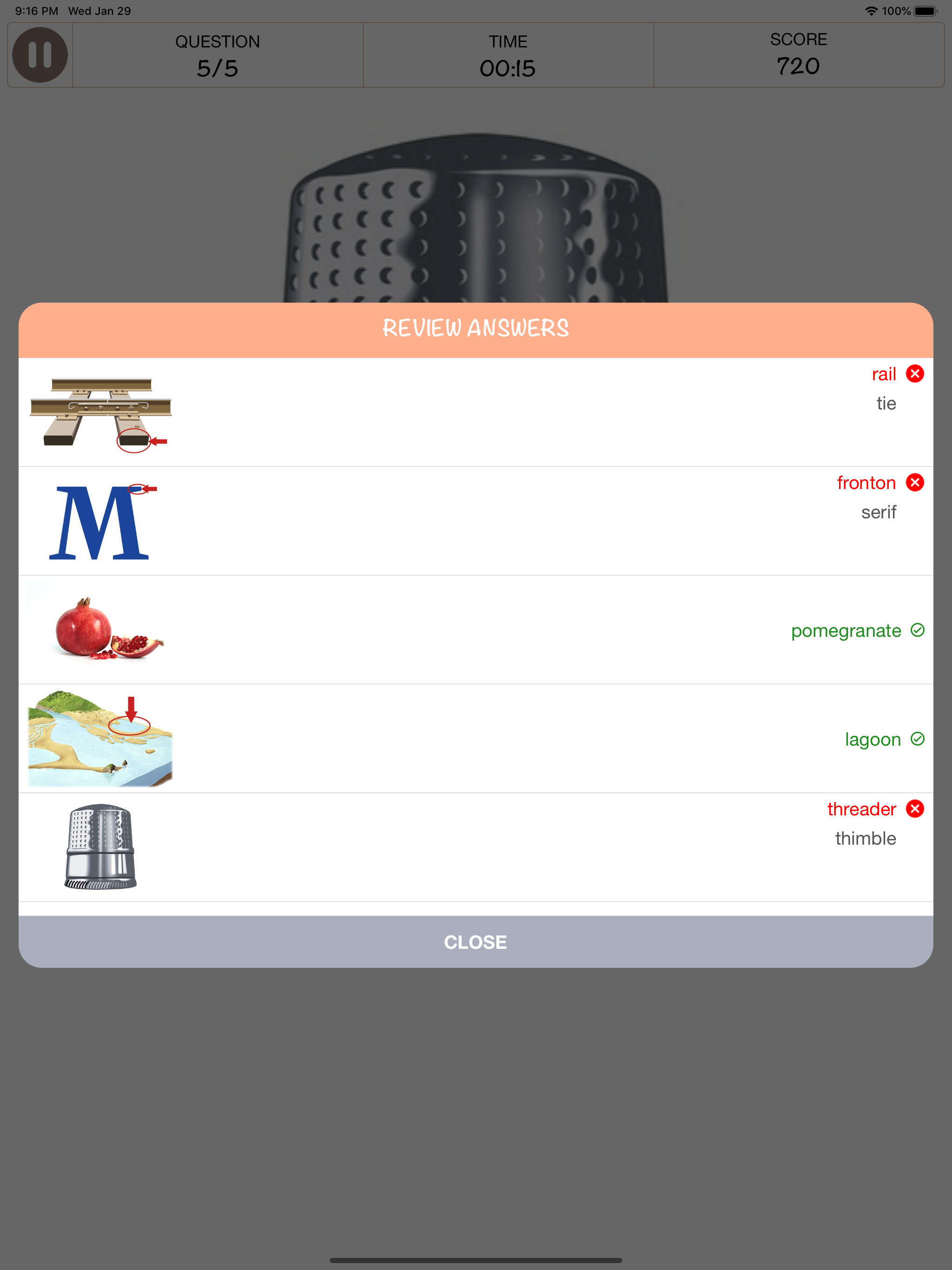 Name that thing - Word Game screenshot 10