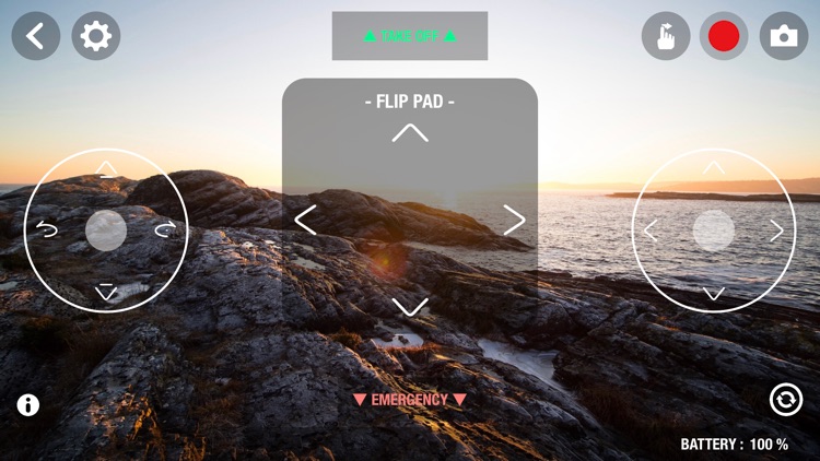 Scroll Controller for Bebop