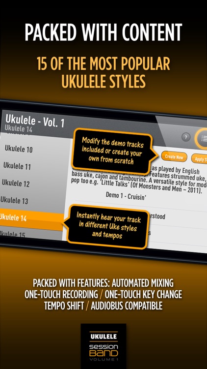 SessionBand Ukulele Band 1 screenshot-3