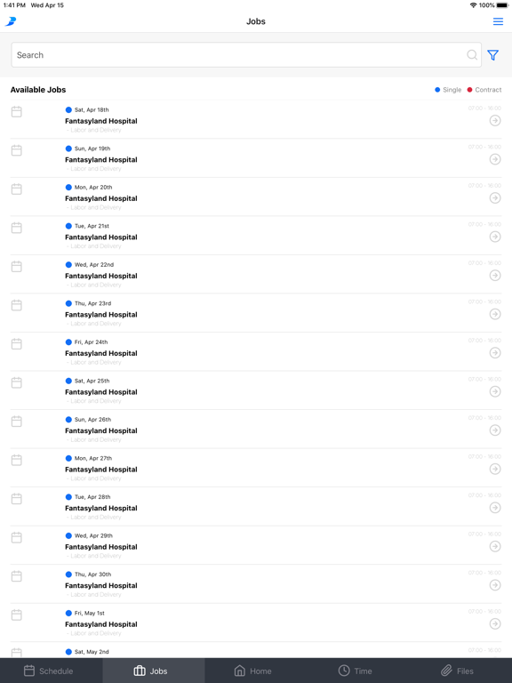 Screenshot #5 pour BlueSky Mobile Caregiver App
