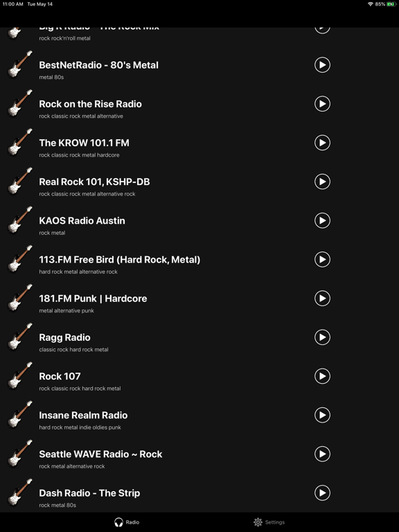 Screenshot #5 pour Metal Music App