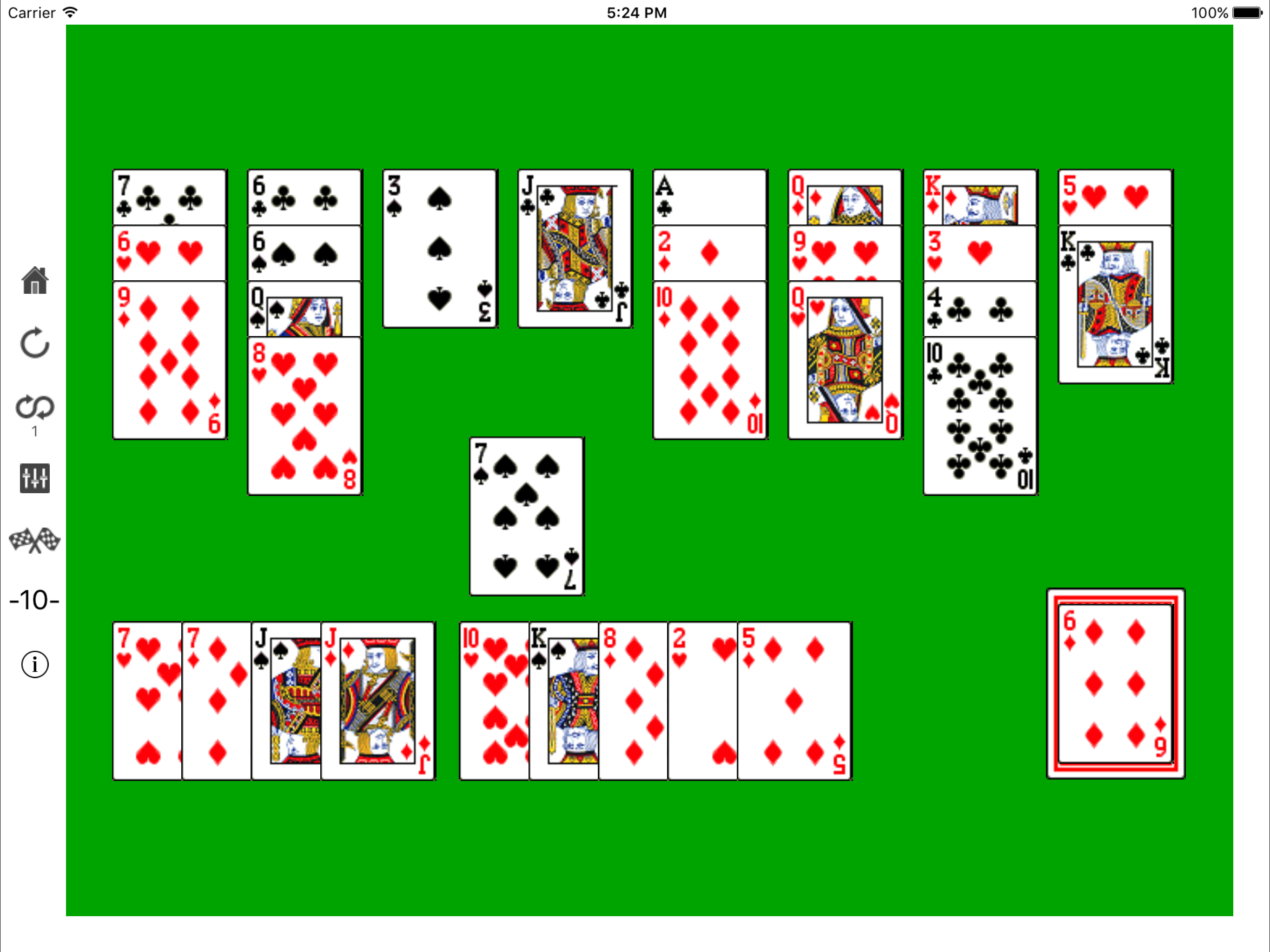 Forty Twelve Solitaire screenshot 8