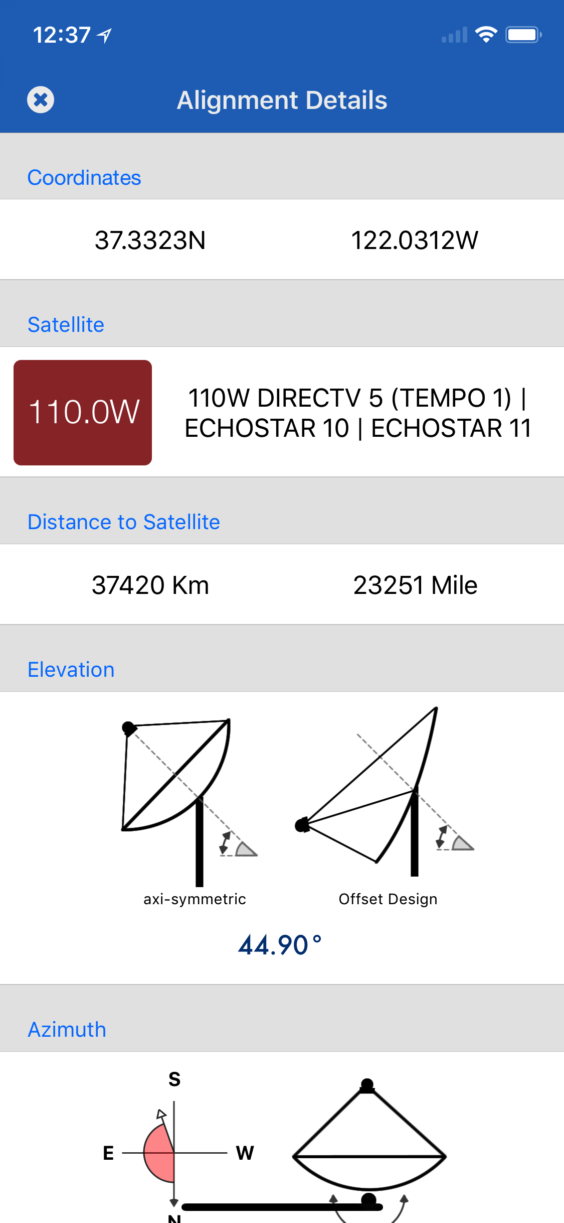 Dish Align