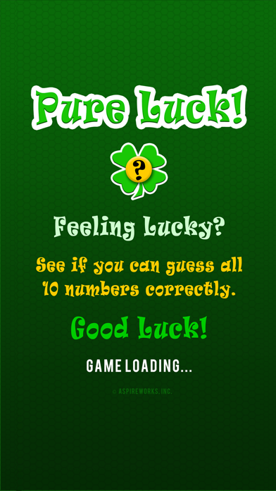Screenshot #1 pour Pure Luck!