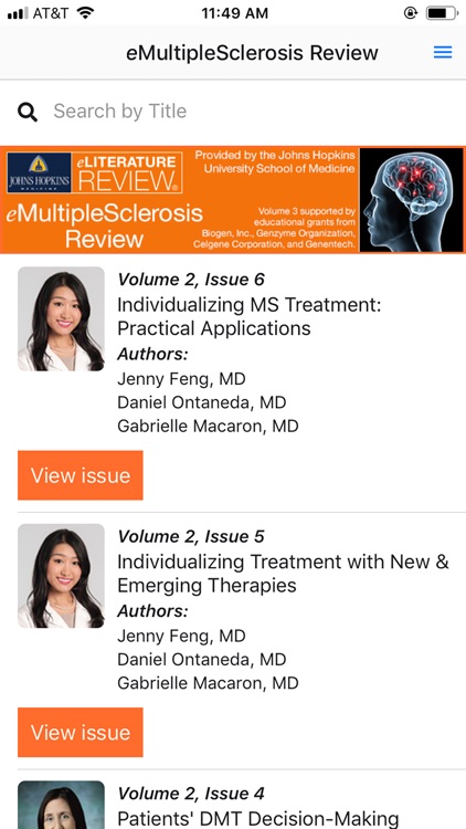 eMultipleSclerosis Review screenshot-4