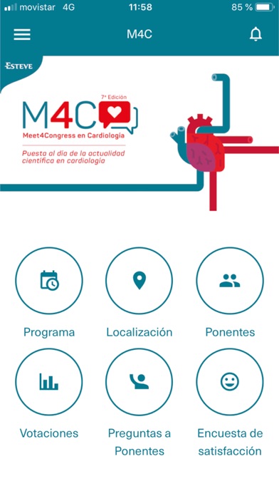 Screenshot #1 pour Meet4Congress en Cardiología