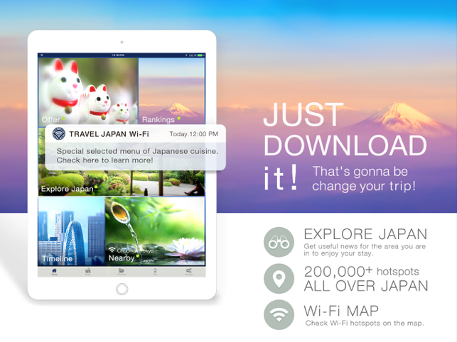 ‎TRAVEL JAPAN Wi-Fi Screenshot