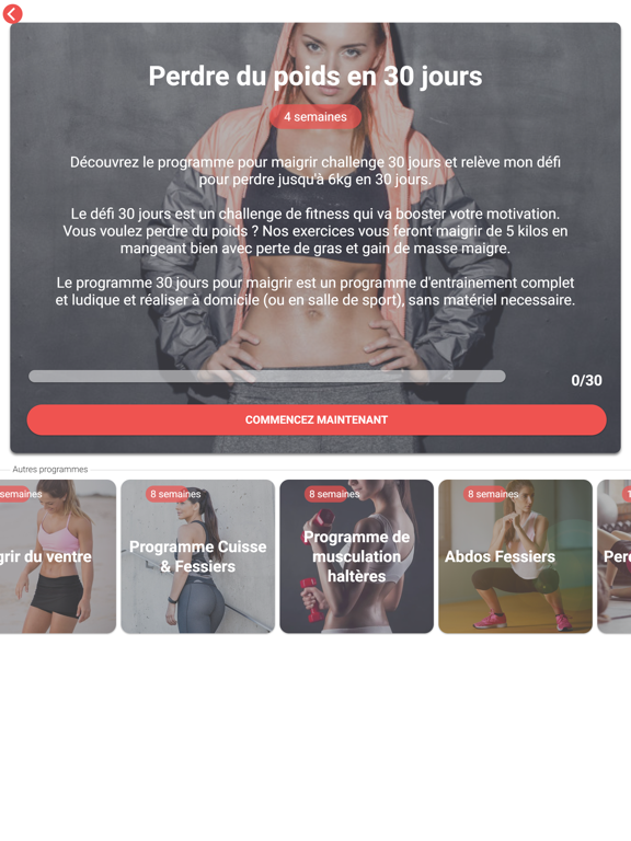Screenshot #6 pour Entraînement maison pour femme
